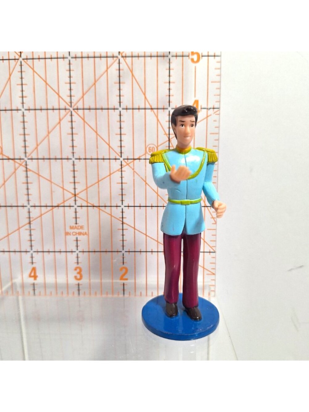 Prince Charming Figurine Cinderella Vintage W Base Cake Topper - Picture 6 of 8